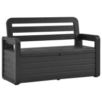 vidaXL Patio Storage Bench 52.2