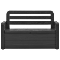 vidaXL Patio Storage Bench 52.2