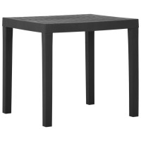 vidaXL Patio Table Gray 31.1