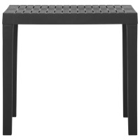 vidaXL Patio Table Gray 31.1