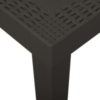 vidaXL Patio Table Anthracite 31.1