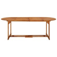 vidaXL Patio Dining Table 86.6