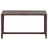 vidaXL Coffee Table Brown 27.6