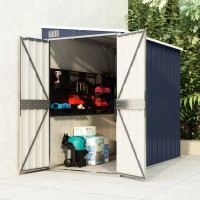 vidaXL Wall-mounted Garden Shed Anthracite 46.5