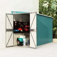 vidaXL Wall-mounted Garden Shed Green 46.5