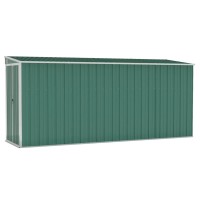 vidaXL Wall-mounted Garden Shed Green 46.5