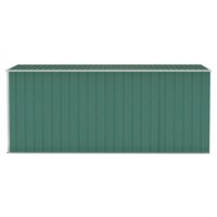 vidaXL Wall-mounted Garden Shed Green 46.5