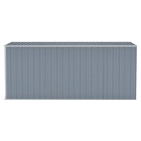 vidaXL Wall-mounted Garden Shed Gray 46.5