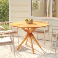 vidaXL Patio Table 43.3