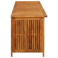 Vidaxl Patio Storage Box 78.7X19.7X22.8 Solid Acacia Wood