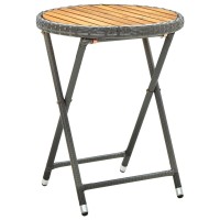 vidaXL Tea Table Gray 23.6