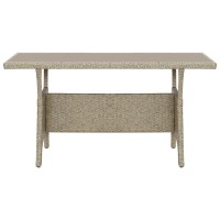 vidaXL Patio Table Gray 47.2