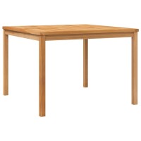 Vidaxl Patio Dining Table 43.3X43.3X30.3 Solid Teak Wood