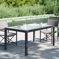 vidaXL Patio Table 59.1