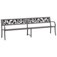 vidaXL Twin Patio Bench 96.9