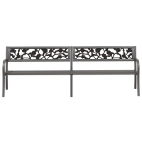 vidaXL Twin Patio Bench 96.9