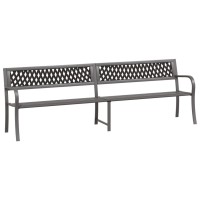 vidaXL Twin Patio Bench 96.9