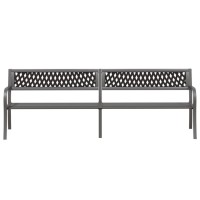 vidaXL Twin Patio Bench 96.9