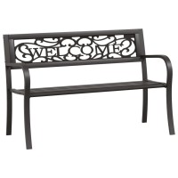 vidaXL Patio Bench 49.2