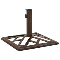 vidaXL Umbrella Base Bronze 17.3