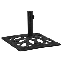 vidaXL Umbrella Base Black 18.5