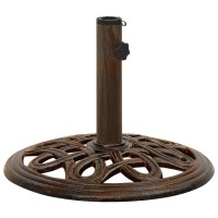 vidaXL Umbrella Base Bronze 15.7