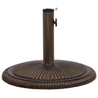 vidaXL Umbrella Base Bronze 17.7