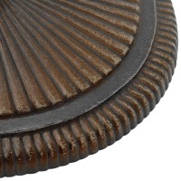 vidaXL Umbrella Base Bronze 17.7