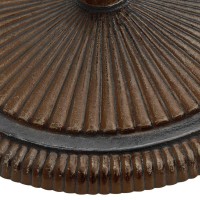 vidaXL Umbrella Base Bronze 17.7