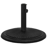 vidaXL Umbrella Base Black 17.7