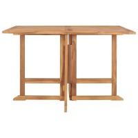 Vidaxl Folding Patio Dining Table 43.3X43.3X29.5 Solid Wood Teak