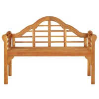 Vidaxl Patio Bench 49.2 Solid Wood Acacia