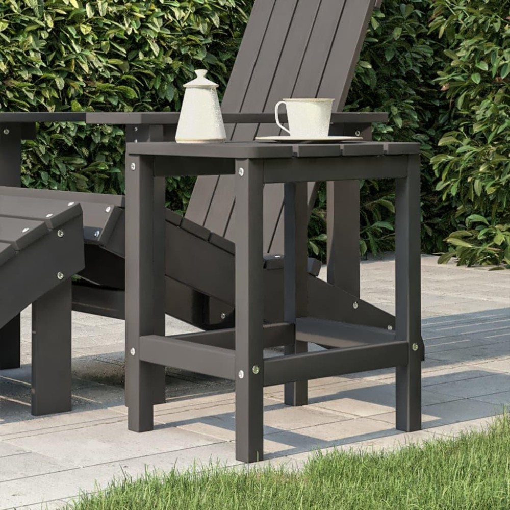 vidaXL Patio Adirondack Table Anthracite 15