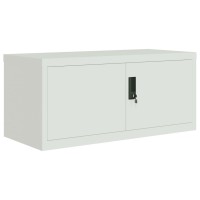 vidaXL File Cabinet Light Gray 35.4