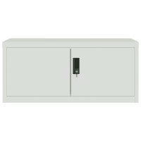 vidaXL File Cabinet Light Gray 35.4