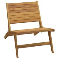 Vidaxl Patio Chair Solid Wood Teak