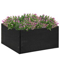 vidaXL Garden Planter Black 31.5