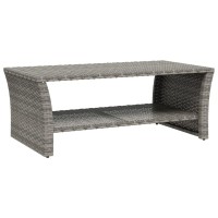 vidaXL Coffee Table Gray 39.4