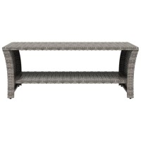 vidaXL Coffee Table Gray 39.4