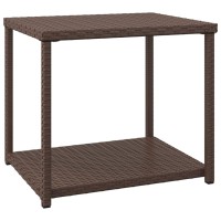 vidaXL Side Table Brown 21.7