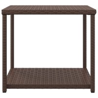 vidaXL Side Table Brown 21.7