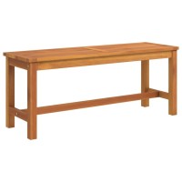 Vidaxl Patio Bench 43.3X13.8X17.7 Solid Wood Acacia