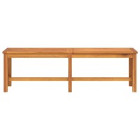Vidaxl Patio Bench 59.1X13.8X17.7 Solid Wood Acacia