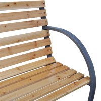 Vidaxl Patio Bench 44.1 Solid Wood Fir