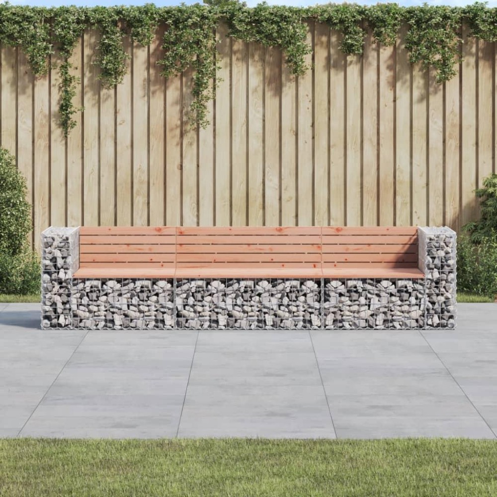 vidaXL Patio Bench Gabion Design 113