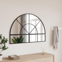 vidaXL Wall Mirror Black 39.4