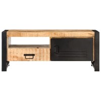 Vidaxl Coffee Table 39.4X19.7X15.7 Rough Mango Wood