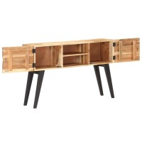 Vidaxl Sideboard 47.2X11.8X29.5 Solid Acacia Wood