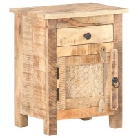 vidaXL Bedside Cabinet 15.7