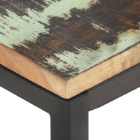 Vidaxl Side Table 15.7X15.7X13.8 Solid Reclaimed Wood